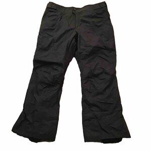 Columbia Snow Pants Women's XL (16-18) Black Ski Snowboard (30" Inseam)